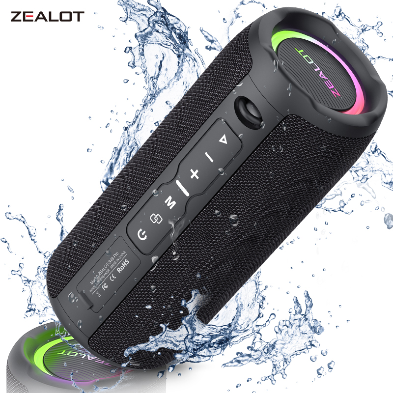 Jbl Speaker Flip 6 - ZEALOT-S49PRO Portátil Bluetooth Speaker 20W IPX6
