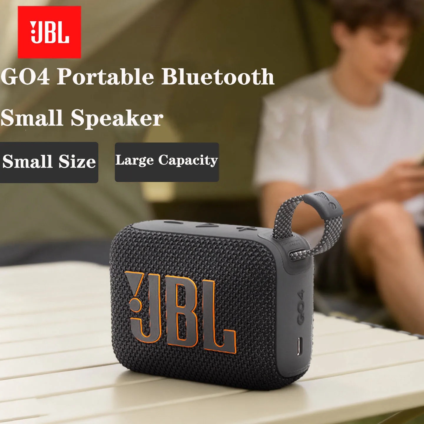 JBL GO4: coluna Bluetooth comp - Jbl Speaker Go 4 avaliação e preço